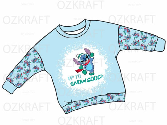 Christmas long sleeve lounge top