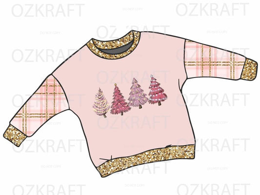 Christmas long sleeve lounge top