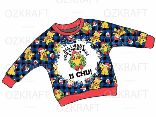 Christmas long sleeve lounge top