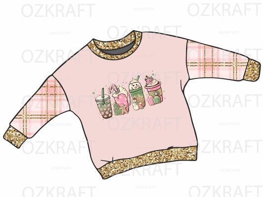 Christmas long sleeve lounge top